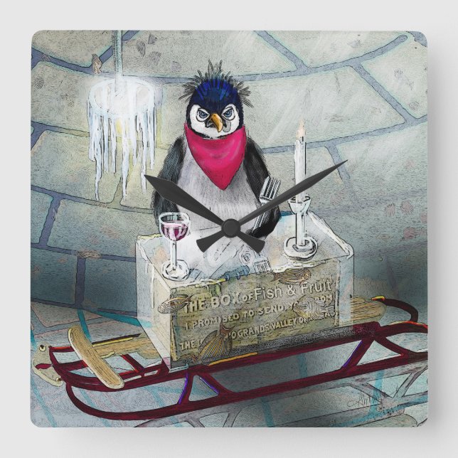 Autre horloge murale de dîner congelée (Recto)