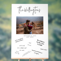 Autre Mariage Livre d'invité Script photo