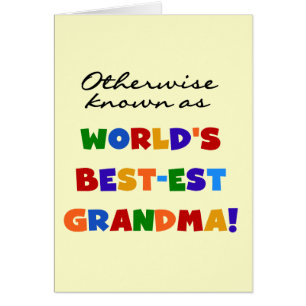 Autrement connu en tant que cadeaux de la grand-ma