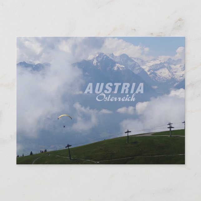 Autriche cartes postales personnalisées (Devant)