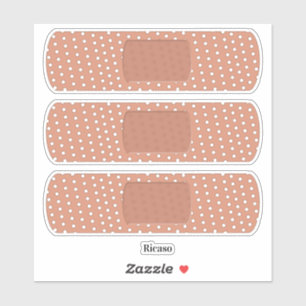 Autsch Stoß-klebriger Gips Aufkleber