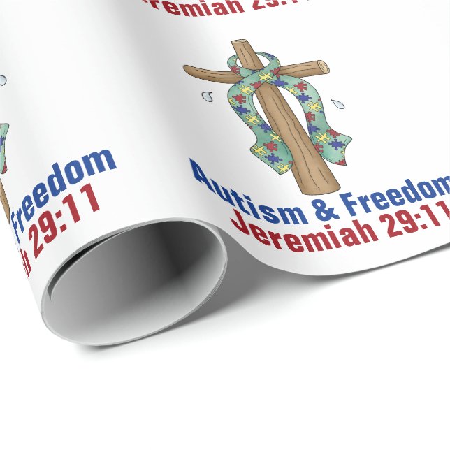 Autsim Matte Wrapping Paper Geschenkpapier (Rolleneckpunkt)