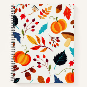 Autumn Abundance Custom Notizbuch