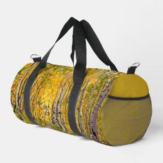 Autumn Aspen Forest–Kenosha to Breckenridge Trail Duffle Bag