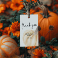 Autumn Baby Shower Little Pumpkin Rectangle