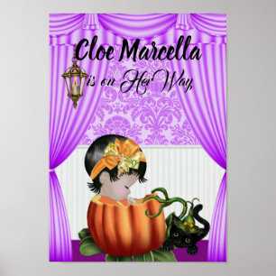 Autumn Baby Shower Poster