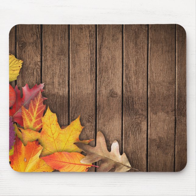 Autumn Banner Poster Mousepad (Vorne)