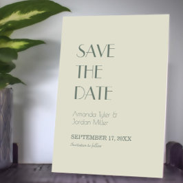 Autumn Boho Deko | CremeWedding Save The Date