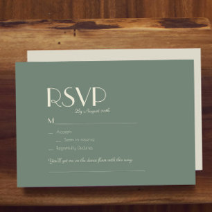 Autumn Boho Deko   Sage Green Wedding Song Anfrage RSVP Karte