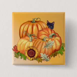 Autumn Bounty Button
