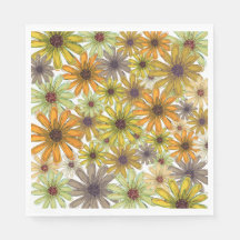 Autumn Bouquet Paper Napkin