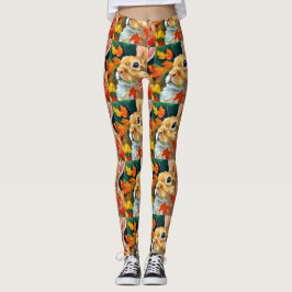 Autumn Bunny Leggings