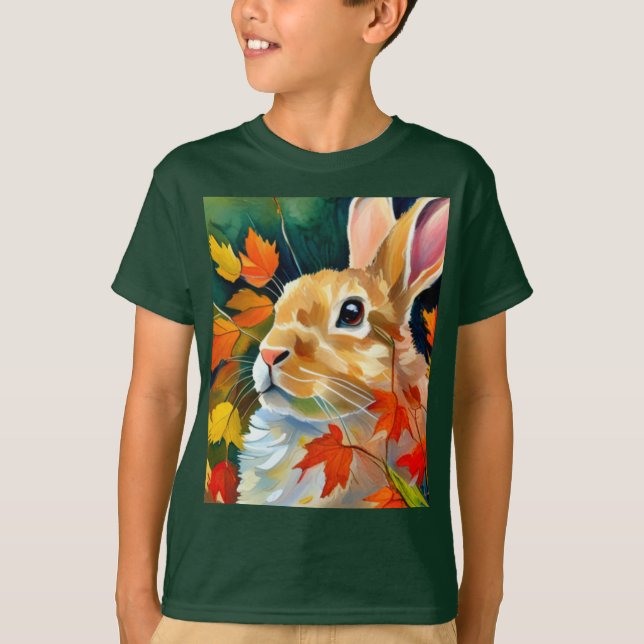 Autumn Bunny T-Shirt (Vorderseite)