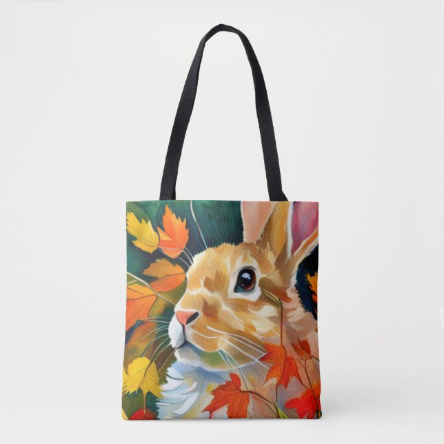 Autumn Bunny Tasche (Vorderseite)