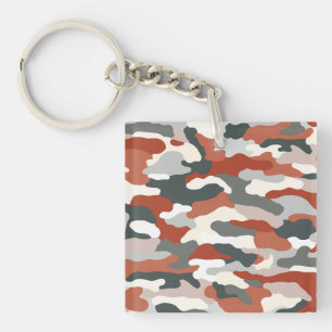 Autumn Camouflage Custom Schlüsselanhänger