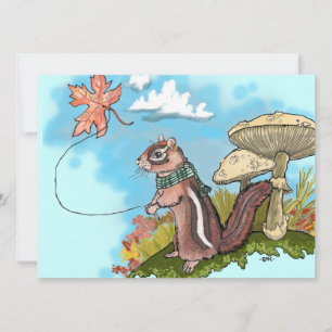 Autumn Chipmunk~ lädt Einladung