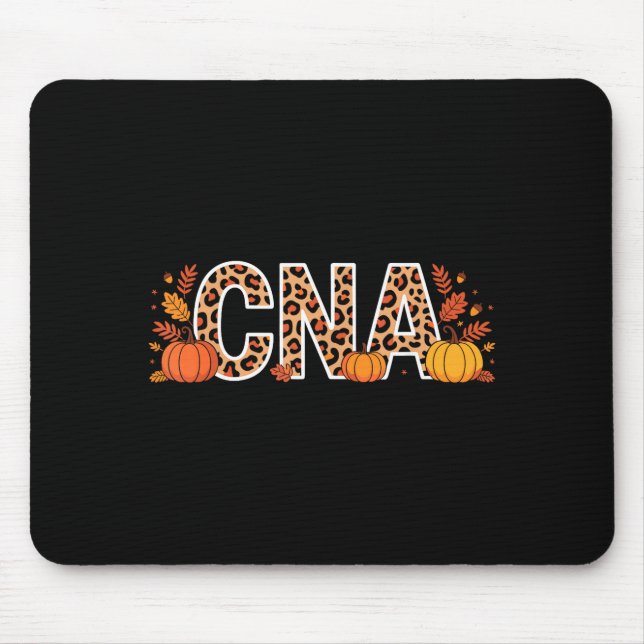 Autumn Cna Fall Certified Nursing Istant  Mousepad (Vorne)