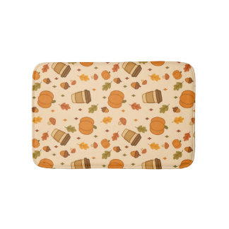 Autumn Coffee Badematte