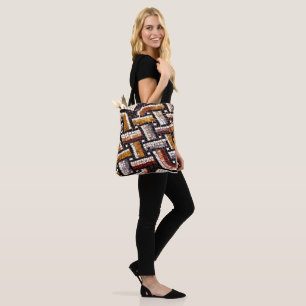 Autumn Colored Roman Mosaic Tasche