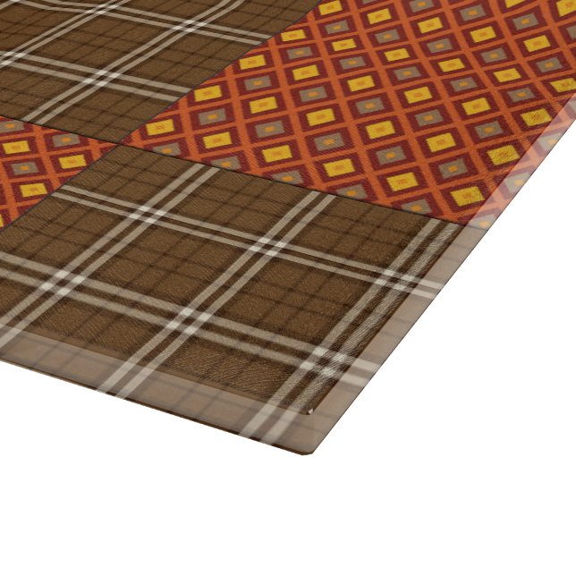 Autumn Comfort Quilt Schneidebrett (Ecke)