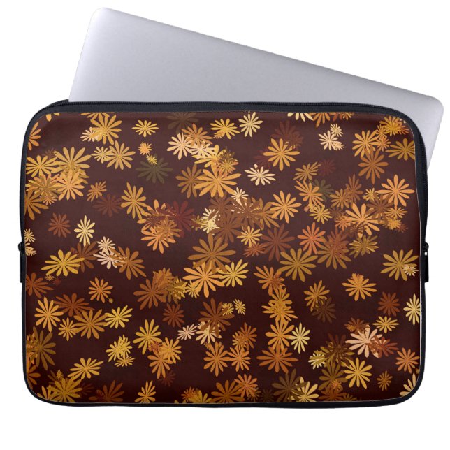 Autumn Daisies Laptopschutzhülle (Vorderseite)