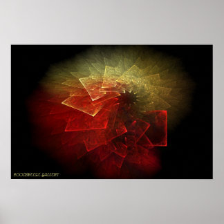 AUTUMN DALHIA POSTER