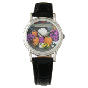 Autumn Decor Armbanduhr