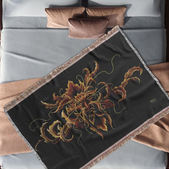 Autumn Dryad keltische Fantasie Decke (Von Creator hochgeladen)