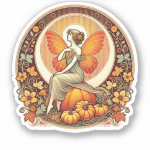 Autumn Fairy Aufkleber