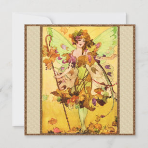 Autumn Fairy Butterfly Mädchen