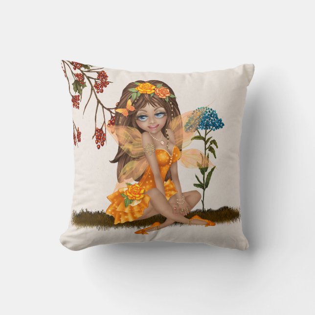 Autumn Fairy Pillow Kissen (Vorderseite)