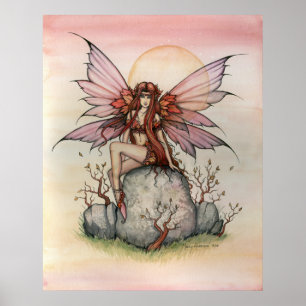 Autumn Fairy Poster von Molly Harrison