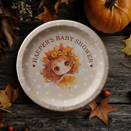 Autumn Fairy Woodland Pappteller