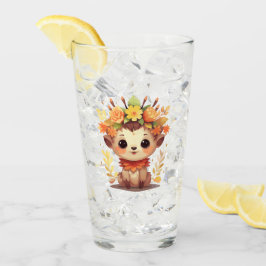 Autumn fauna glas