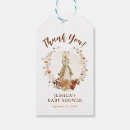 Autumn Flopsy Bunny Baby Showmarke Geschenkanhänger