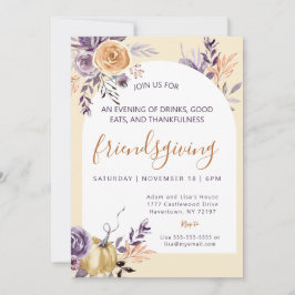 AUTUMN Friendsgiving Einladung