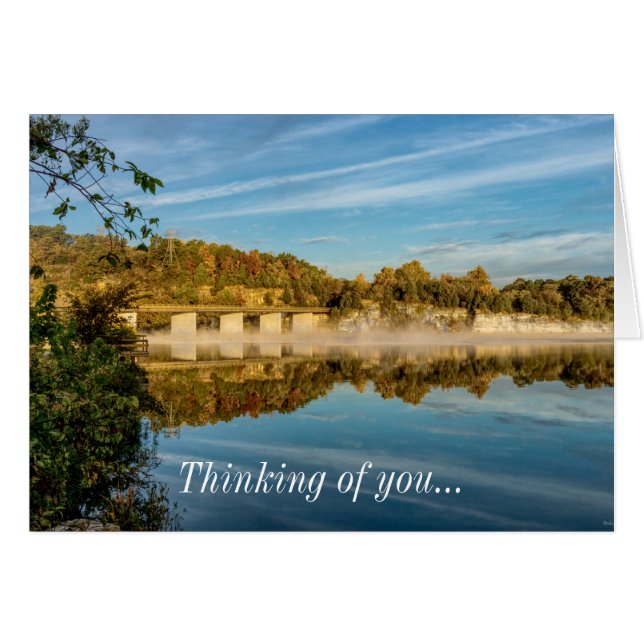 Autumn Glow Lake Springfield (Devant Horizontal)