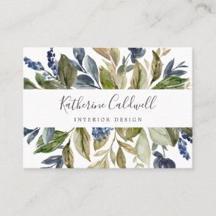 Autumn Greenerity Business Card Visitenkarte