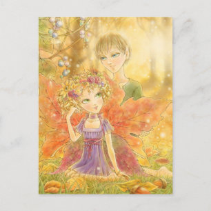 Autumn Harmony Postcard Postkarte