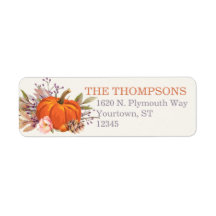 Autumn Harvest Pumpkin Botanical