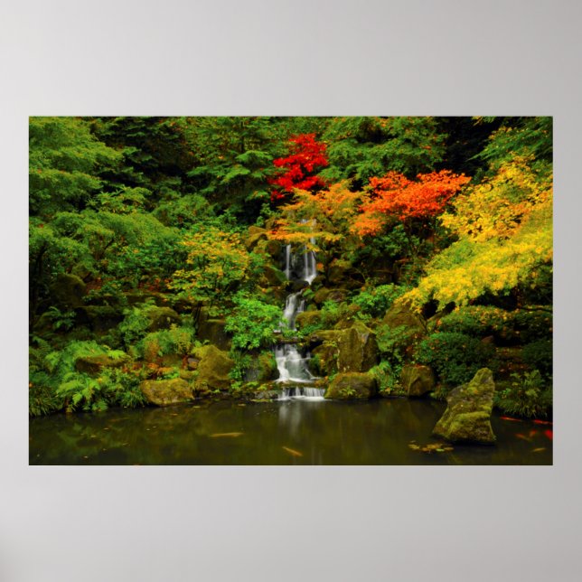 Autumn, Heavenly Falls Poster (Vorne)