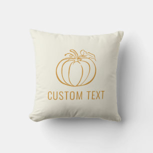 Autumn Herbst Pumpkin Erntedank Design Kissen