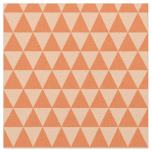 Autumn Hues (geometrisches Dreieck-Muster) Stoff