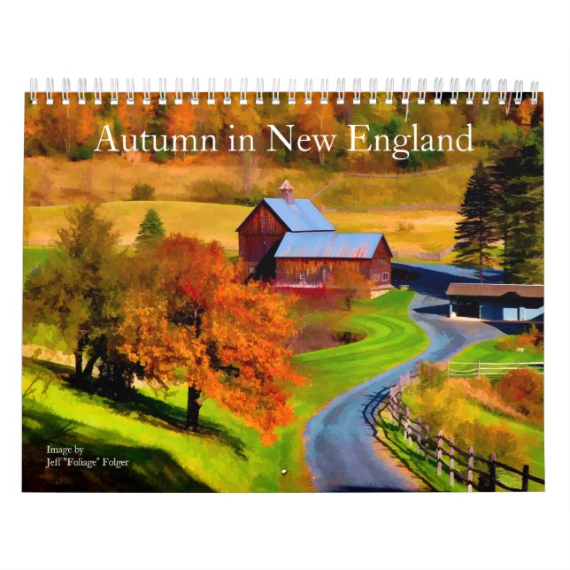 Autumn in New England Kalender (Titelbild)