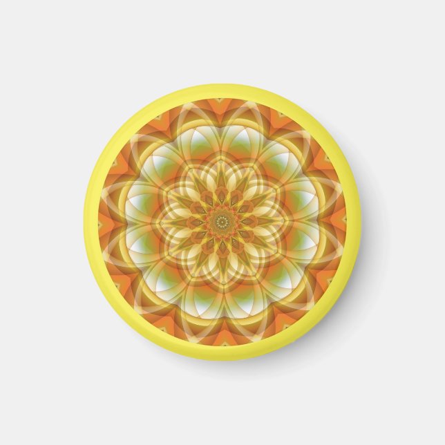 Autumn Kaleidoskop Magnet (Vorne)