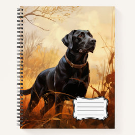 Autumn Labrador Retriever Notizbuch