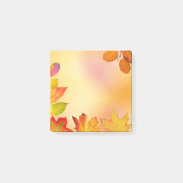 Autumn Leaf Beauty" x 3" Post-it® Notes