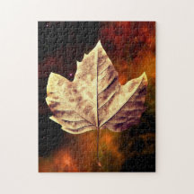 Autumn Leaf Jigsaw Puzzle
