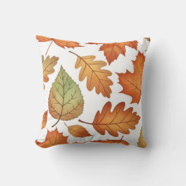 Autumn Leaf Seamless Pattern Kissen