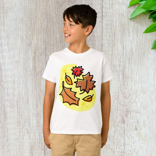 Autumn Leaves Boys T-Shirt